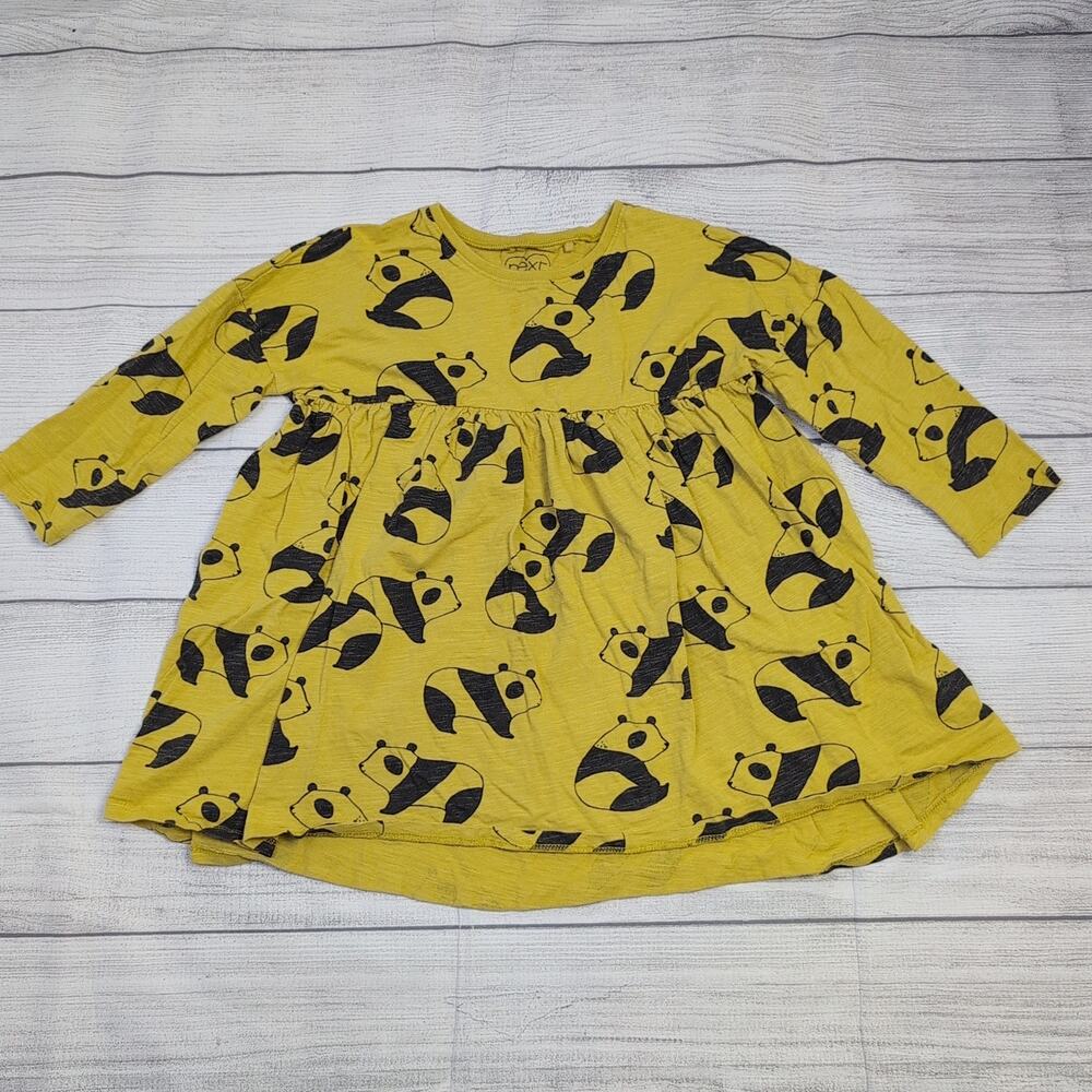 4/5 Next Gold Panda Dress